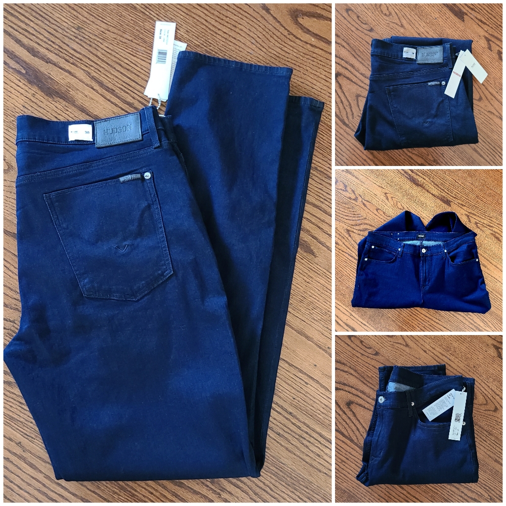 50 Offnwt Hudson Brand Blake Slim Straight Jeans